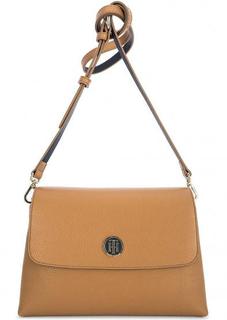 Бежевая сумка из искусственной кожи Tommy Hilfiger