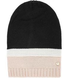 Трехцветная шапка из шерсти и акрила Armani Jeans