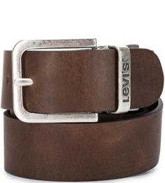 Двусторонний кожаный ремень со съемной пряжкой Levis®
