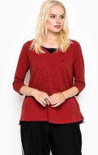 Полосатый хлопковый джемпер с рукавом 3/4 Maison Scotch