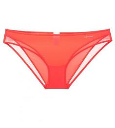 Трусы-слипы с полупрозрачными вставками Calvin Klein