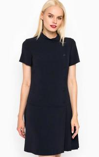 Короткое платье на кнопках Pennyblack