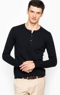 Синий джемпер с круглым вырезом Scotch&Soda