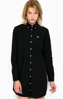Короткое платье-рубашка из хлопка Fred Perry