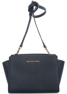 Кожаная сумка со съемным плечевым ремнем Michael Michael Kors