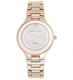 Часы с металлическими браслетом и корпусом Anne Klein