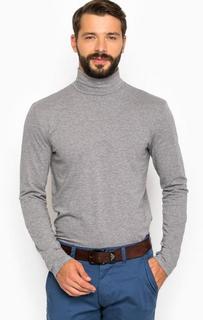 Серая футболка из хлопка Tom Tailor Denim