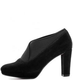 Замшевые ботильоны с эластичным голенищем Clarks