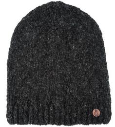 Серая шапка из акрила, альпаки, полиамида и шерсти Lee