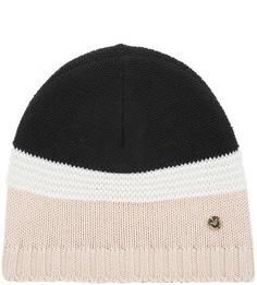 Трехцветная шапка из шерсти и акрила Armani Jeans