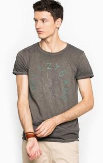 Хлопковая футболка с короткими рукавами Scotch&Soda