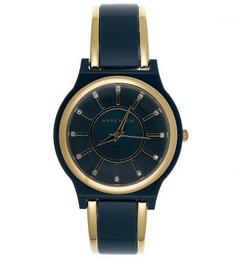 Часы с браслетом из металла и пластика Anne Klein