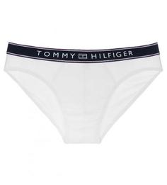 Белые трусы-брифы из хлопка Tommy Hilfiger