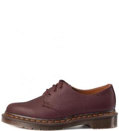 Полуботинки из натуральной кожи на небольшом каблуке и платформе Dr. Martens