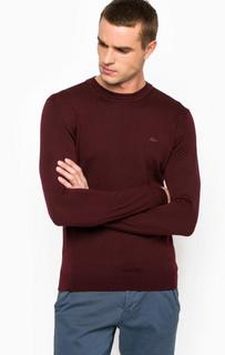 Однотонный шерстяной джемпер Lacoste