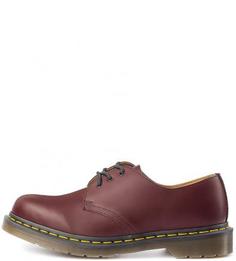 Ботинки из натуральной кожи на шнуровке Dr. Martens