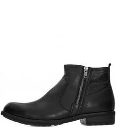 Полусапоги из натуральной кожи на молниях Vagabond