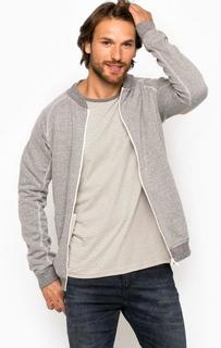 Хлопковая толстовка на молнии Tom Tailor Denim