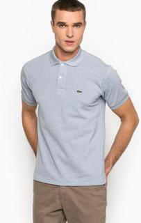 Хлопковая футболка поло Lacoste