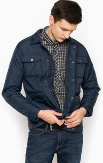 Синяя куртка с накладными карманами Jack & Jones