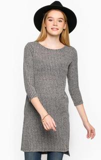 Удлиненный джемпер с разрезами Tom Tailor Denim