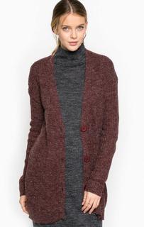 Длинный кардиган из акрила на пуговицах Ichi