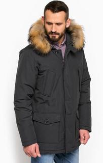 Куртка с меховой отделкой на капюшоне Gas