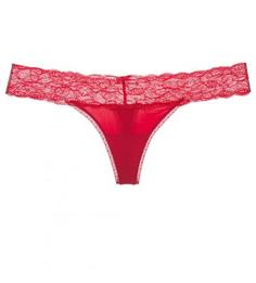 Трусы-стринги с кружевными вставками Calvin Klein