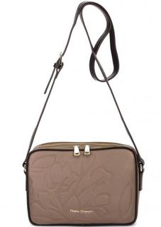 Кожаная сумка с декоративным тиснением Fiato Dream