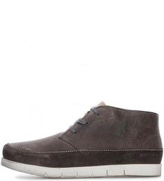 Кожаные ботинки с замшевой отделкой Gas