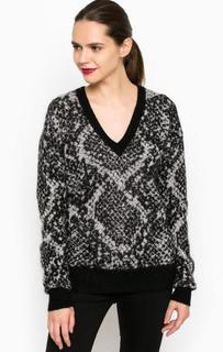 Джемпер из нейлона и мохера с добавлением кашемира Michael Michael Kors