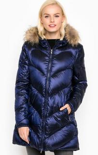 Пуховик из полиэстера и нейлона со съемным мехом Bomboogie