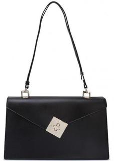 Кожаная сумка с откидным клапаном Tosca BLU