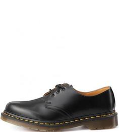 Ботинки из натуральной кожи на шнуровке Dr. Martens
