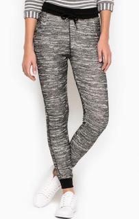 Зауженные брюки из вискозы и хлопка Mexx