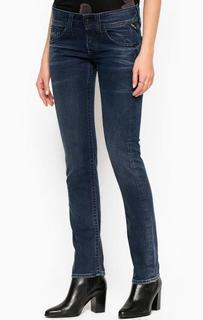 Джинсы прямого кроя с заломами Replay