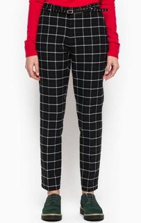 Зауженные брюки в клетку Maison Scotch