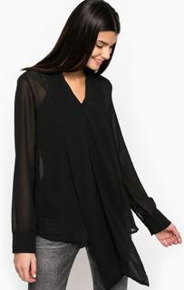 Полупрозрачная блуза свободного кроя Glamorous