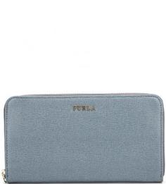 Кошелек на молнии из сафьяновой кожи Furla