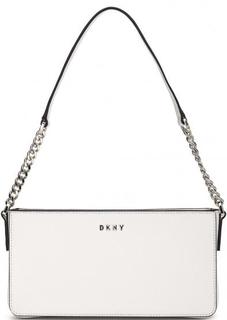 Сумка из сафьяновой кожи через плечо Dkny