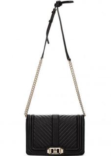 Кожаная сумка с откидным клапаном через плечо Rebecca Minkoff