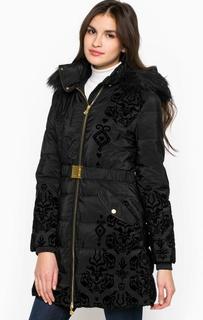 Удлиненная зимняя куртка с капюшоном Desigual