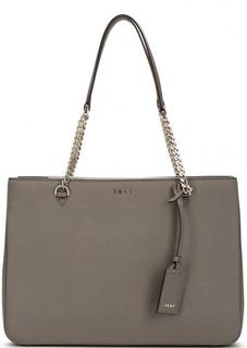 Сумка с длинными ручками из сафьяновой кожи Dkny