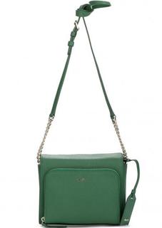 Сумка из сафьяновой кожи через плечо Dkny