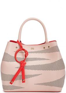 Кожаная сумка с короткими ручками Cavalli Class