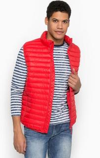 Красный жилет с наполнителем Pepe Jeans