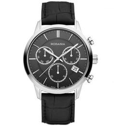 Часы круглой формы с хронографом Rodania