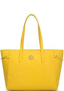 Желтая сумка с длинными ручками Tommy Hilfiger