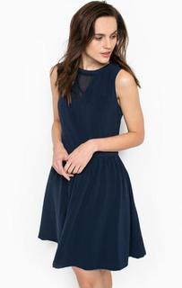 Короткое однотонное платье Hilfiger Denim