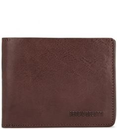Кожаное портмоне с двумя отделами для купюр Sergio Belotti